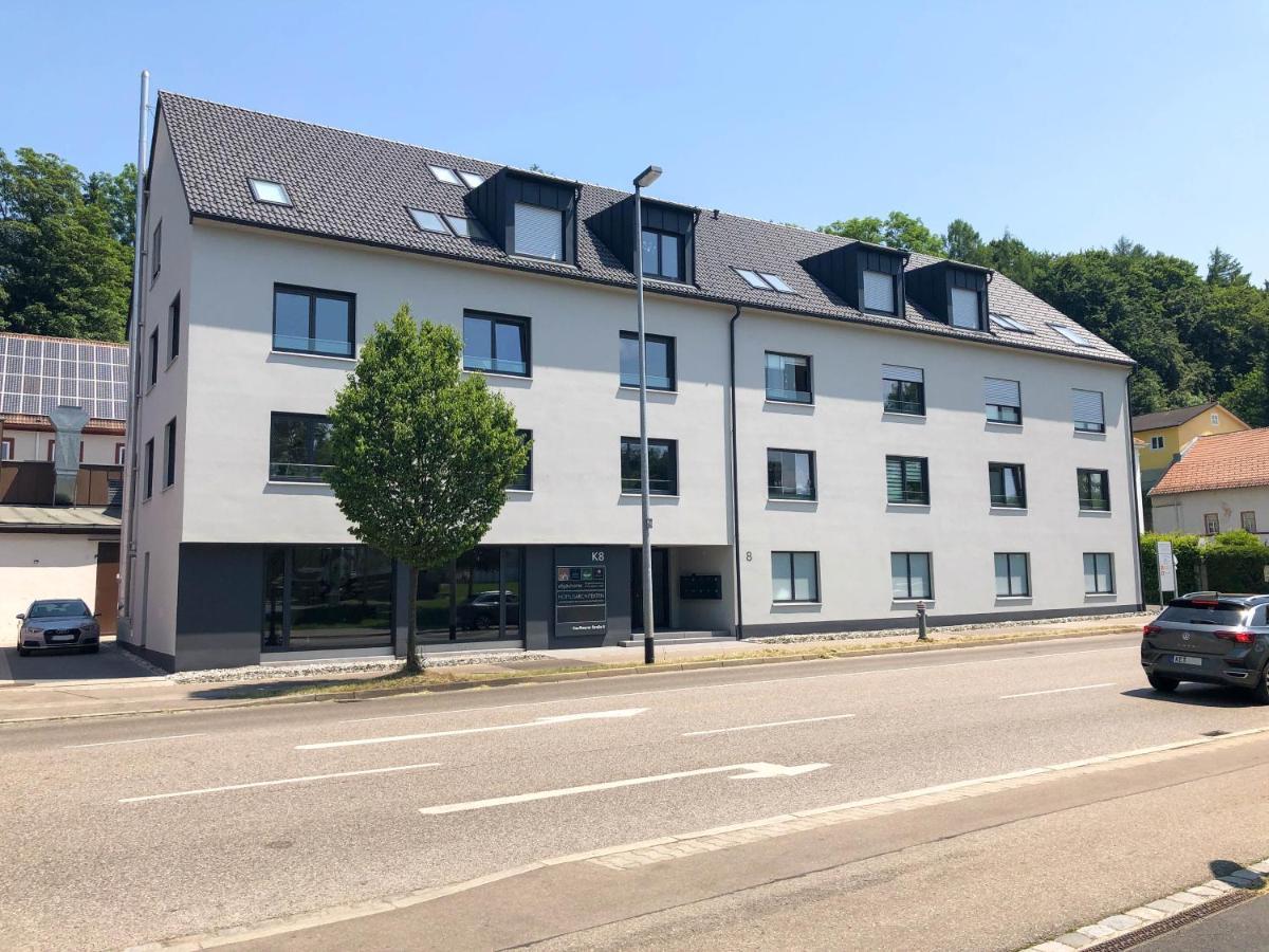 Voyage Stadtoase Am Fluss I Zentral I Freier Parkplatz I Wifi I Netflix I Aufzug Kempten im Allgäu Buitenkant foto